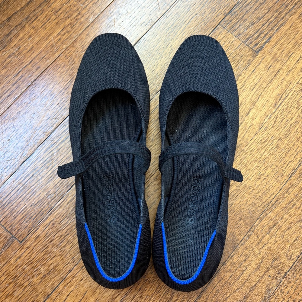 Black Rothy’s Square Toe Mary Janes - Picture 4 of 8